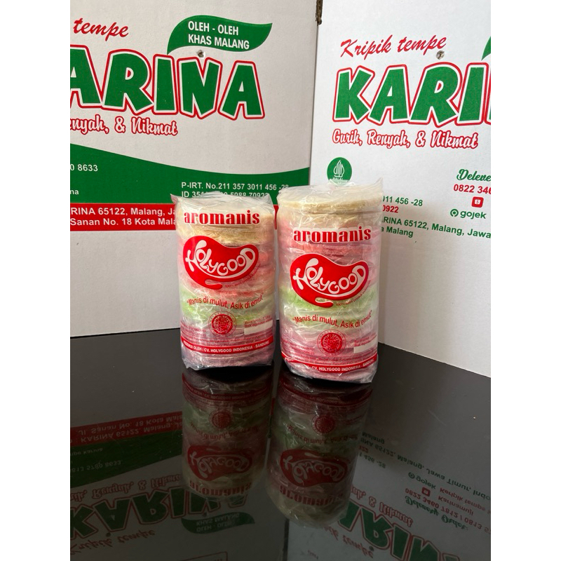 

Aromanis Holygood isi 10pcs | oleh oleh khas Malang | Opak dan Arbanat asli Malang