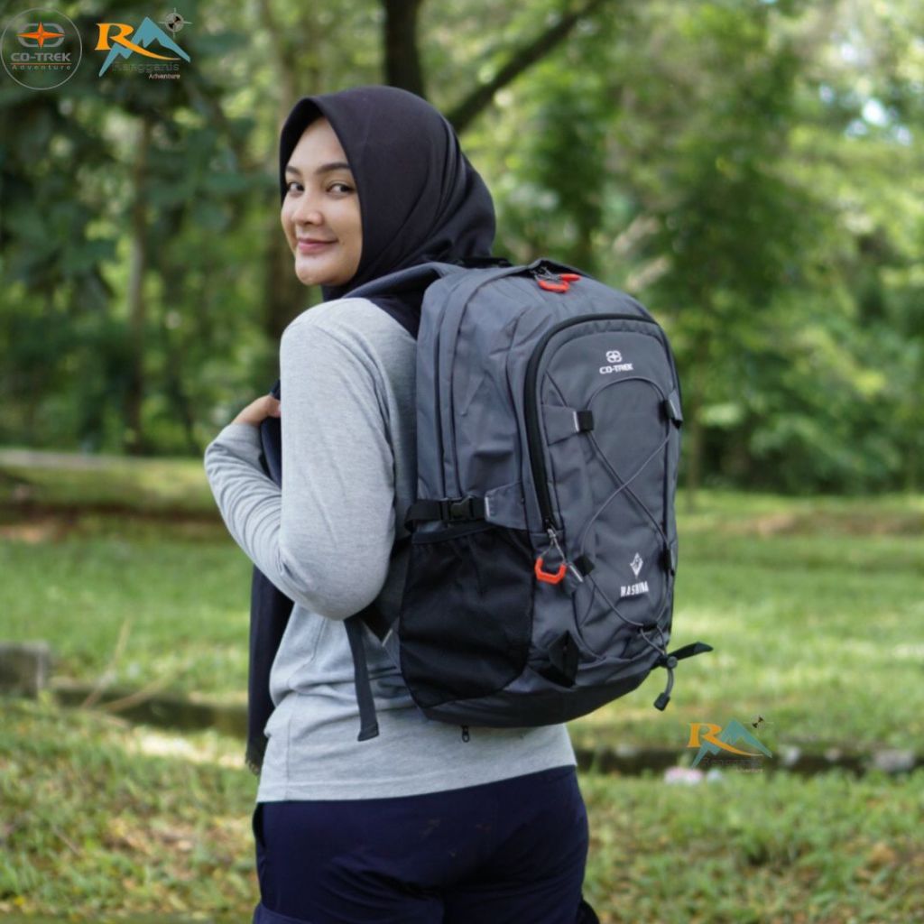 Tas Ransel /Daypack Co-Trek Hashima 30L coverbag Original Terlaris