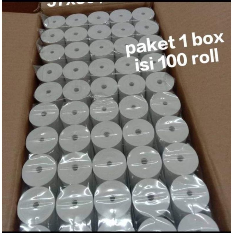 

kertas Struk kasir thermal 57×40 isi 100 roll