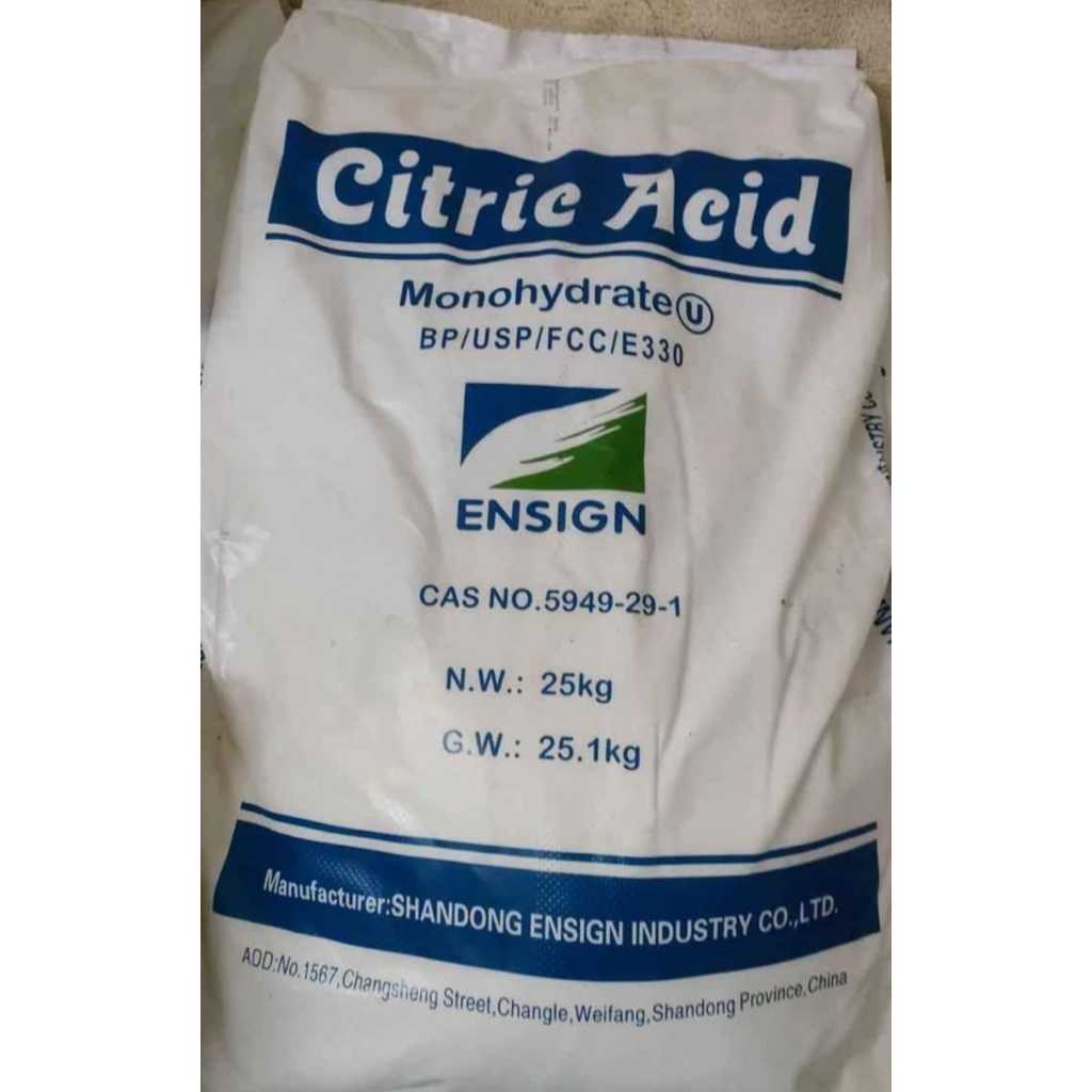 

Citrun Monohydrate ex. RRC (food grade) 25kg perkarung