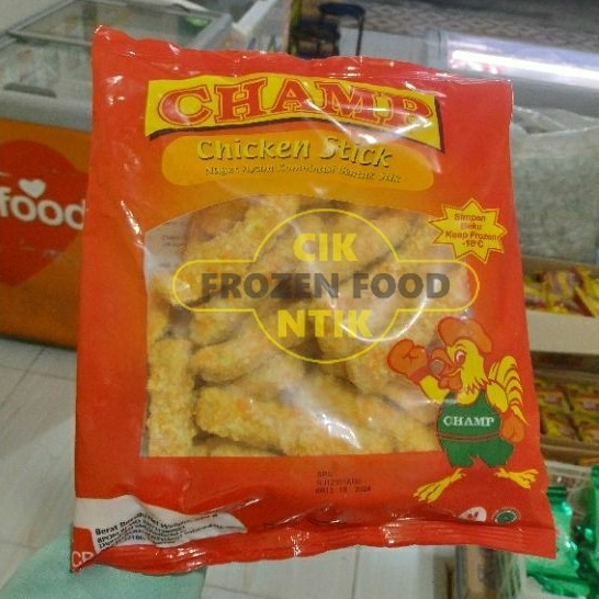 

Champ naget Stik 500gr Frozen food cik ntik Jambi cemilan jajanan seblak korea jepang