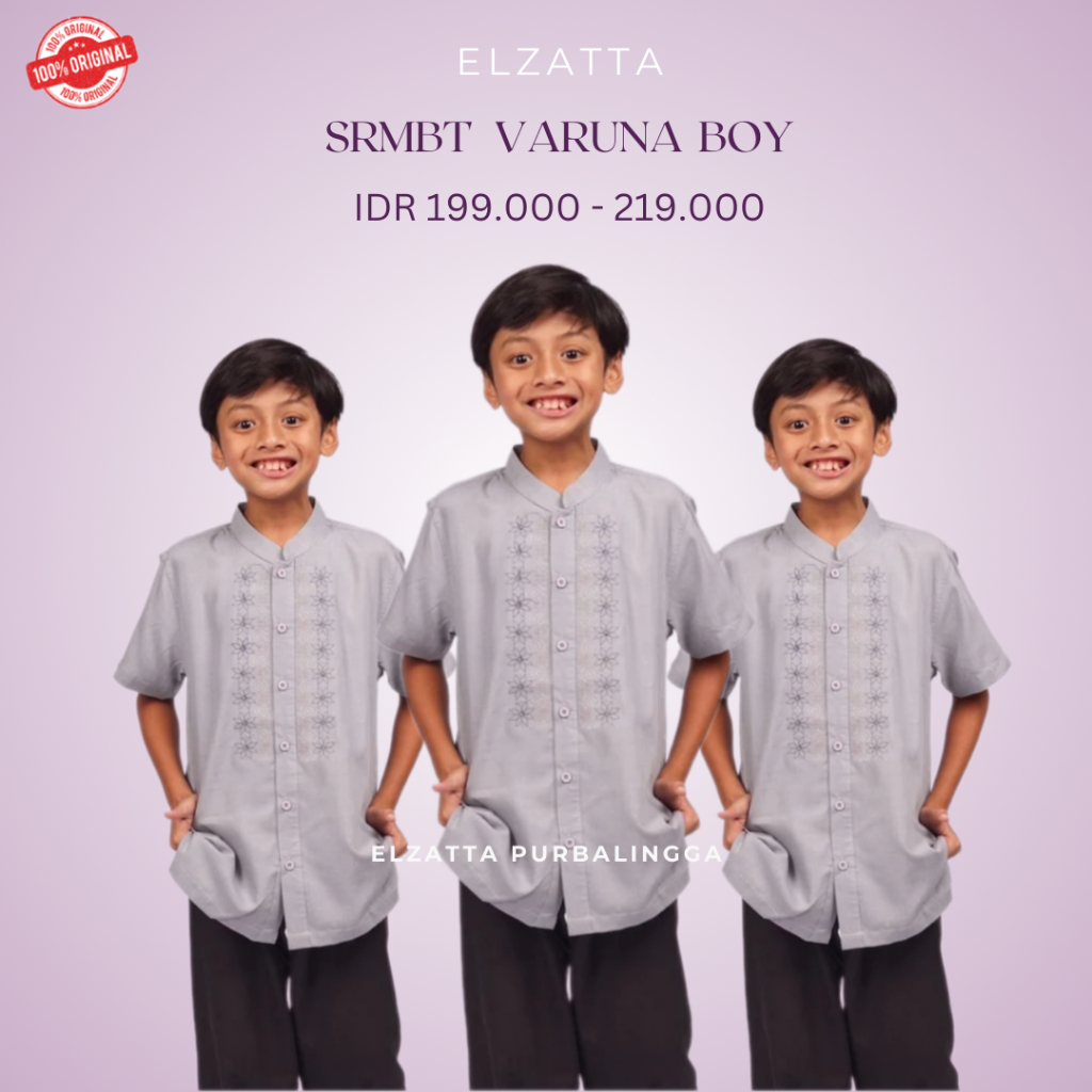 ELZATTA SRMBT VARUNA BOY KOKO ANAK LAKI-LAKI ADEM NYAMAN DIPAKAI