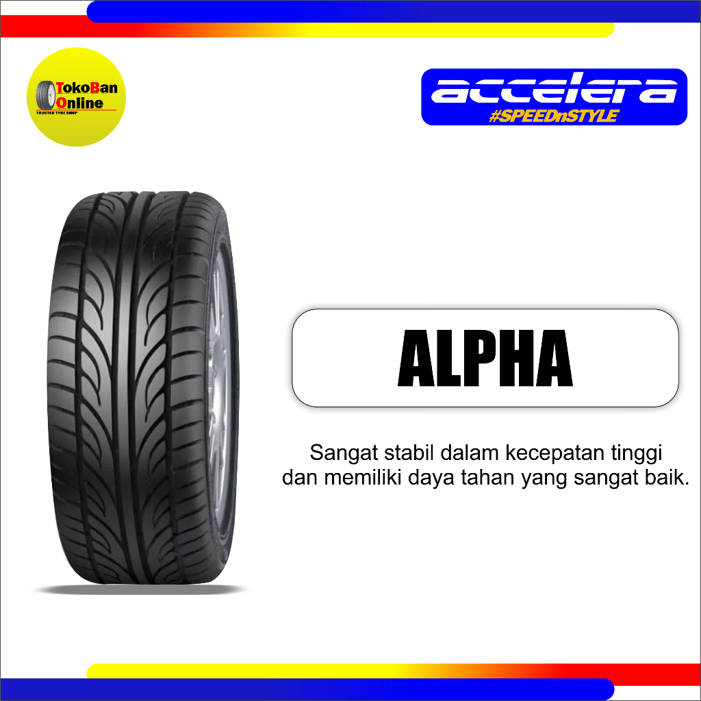 ban mobil Accelera 185/60R13 185/60/13 18560R13 185/60 R13 18560 R13 R 13 alpha