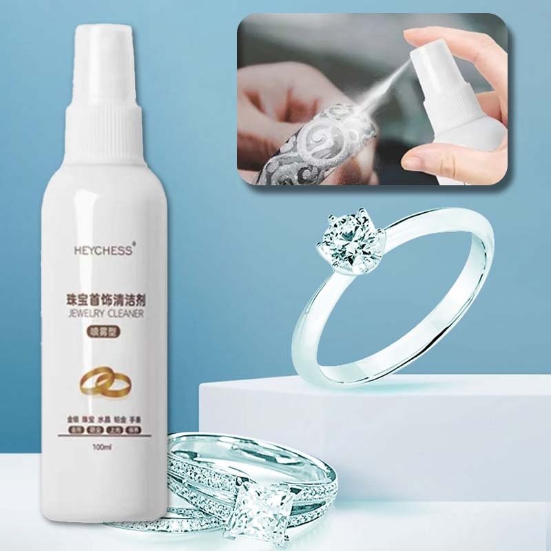 Pembersih Perak Perhiasan Jewellery Cleaner Cairan Pembersih Emas Asli Untuk Gelang, Anting, Kalung,