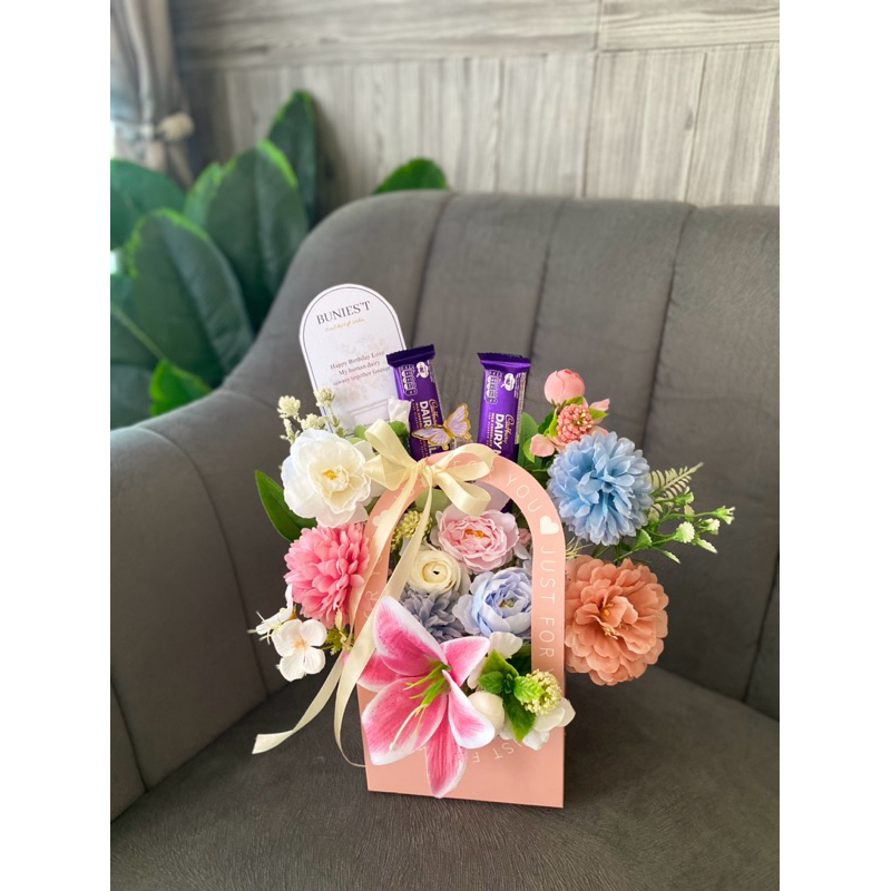 

FLOWERBOX/Giftbestie/Artficialflowersbox