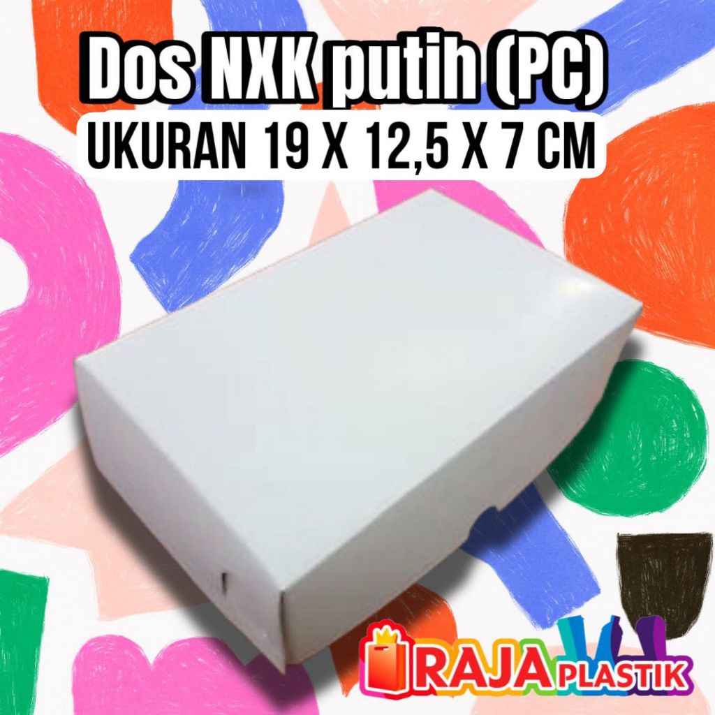 Dos Makanan / Box Kue Snack NXK (tanpa laminating)