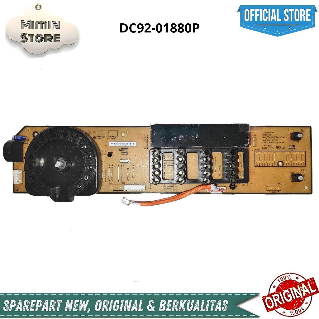 MODUL PCB DISPLAY MESIN CUCI SAMSUNG ORIGINAL WW95K5410UW