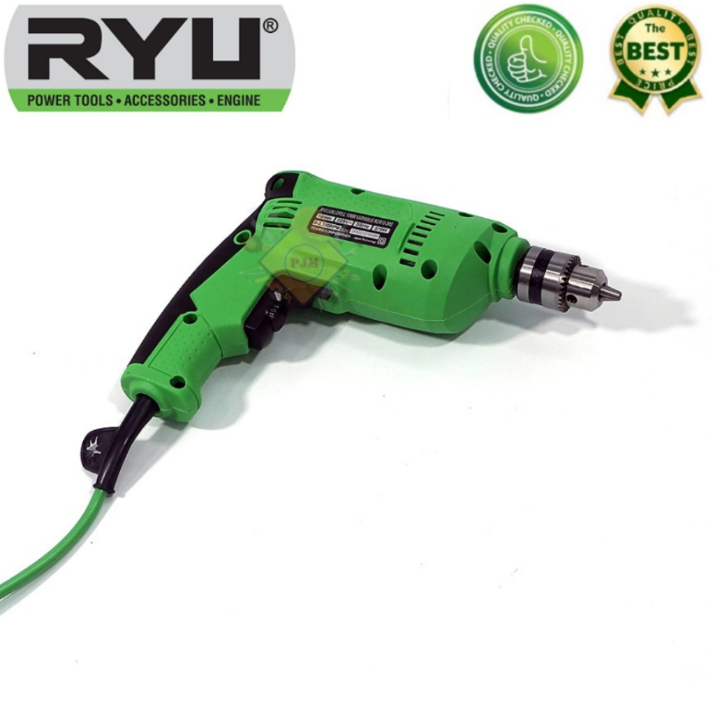 Shp1 Ryu Mesin Bor 10 Mm RDR 10-3 RE Reversible & Variable Speed
