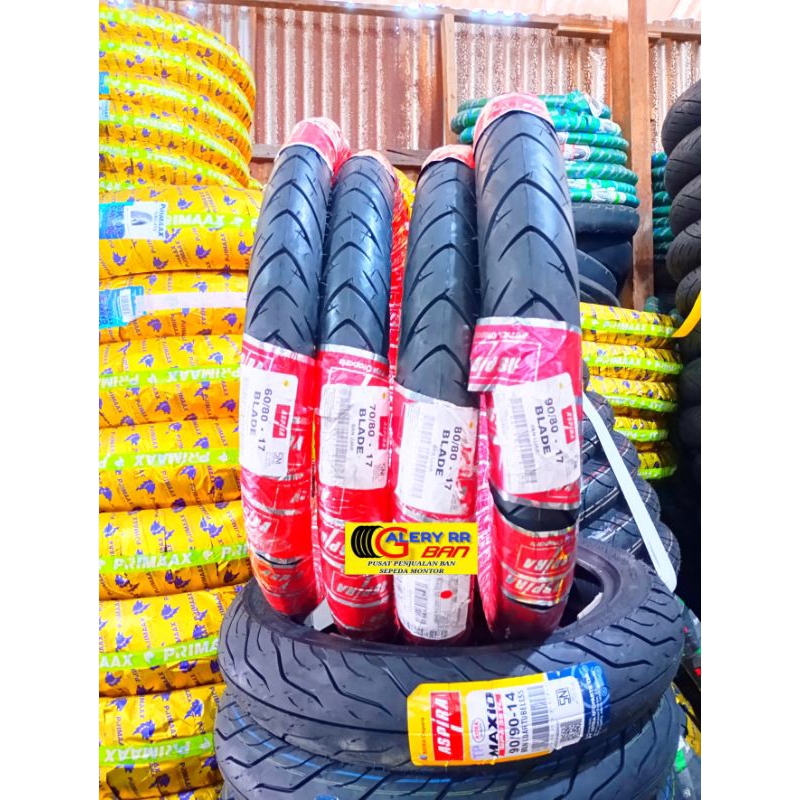 ban montor aspira blade 60/80-17 ban 70/80-17 ban 80/80-17 ban 90/80-17 tubetype bukan tubles ban su