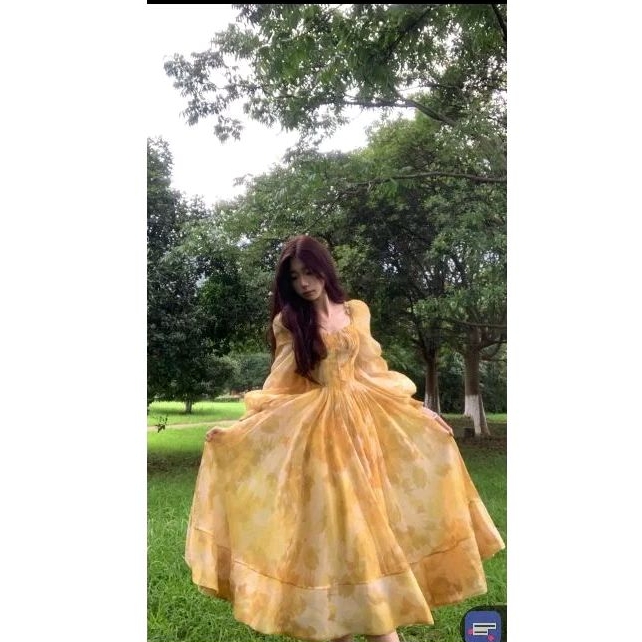 Dres vintage cute, Dress birthday party viral TikTok