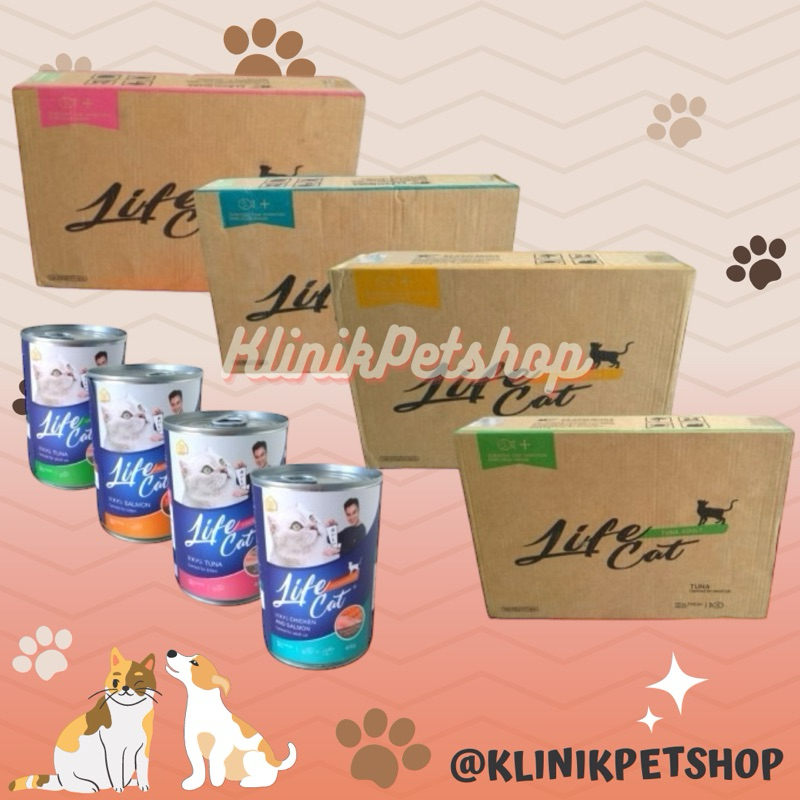 1 DUS LIFE CAT KALENG ADULT KITTEN ISI 24PCS