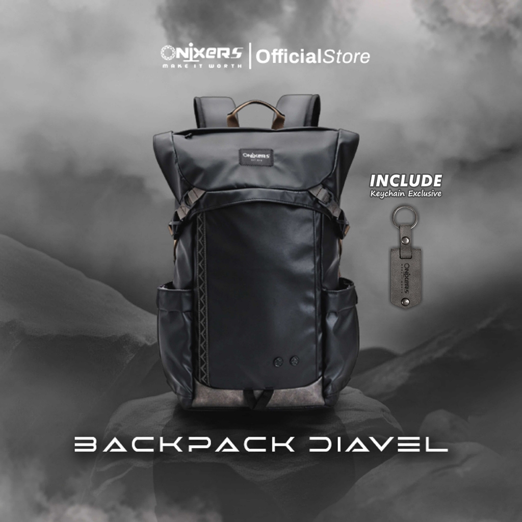 Onixers DIAVEL Tas Backpack Pria Waterproof