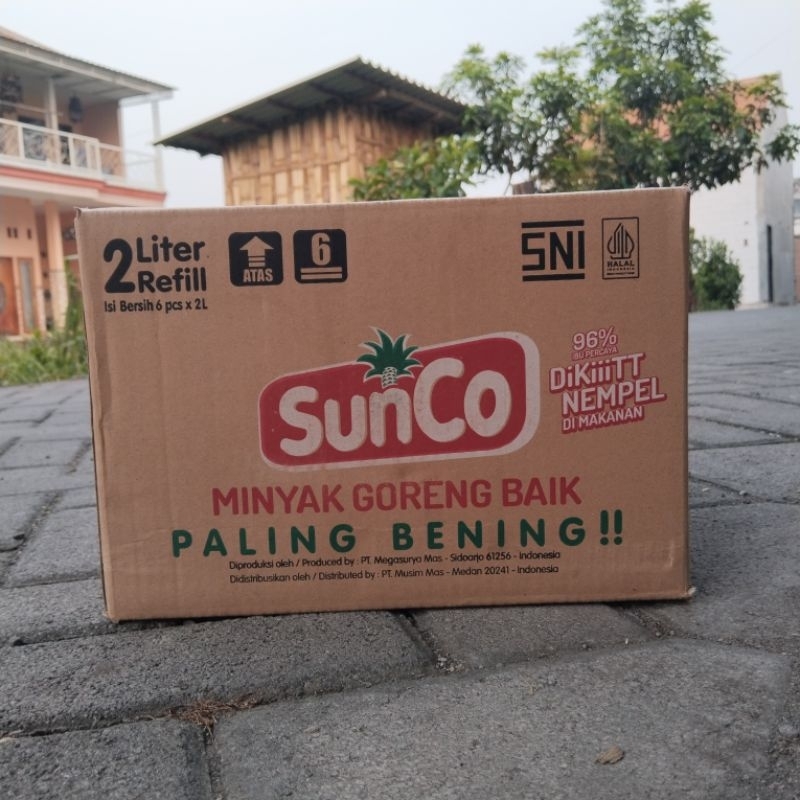 

Sunco Minyak Goreng 2 liter (1 dus)