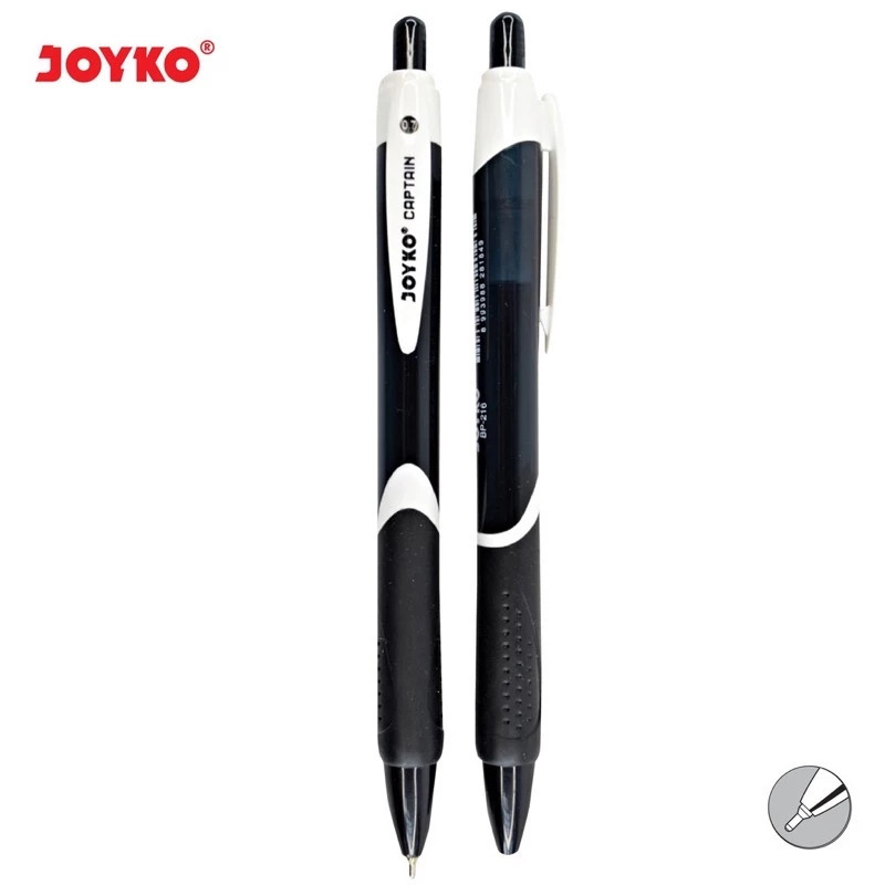 

Bolpoin Pulpen Ball Pen Joyko BP-216 Captain Black 1 Pcs