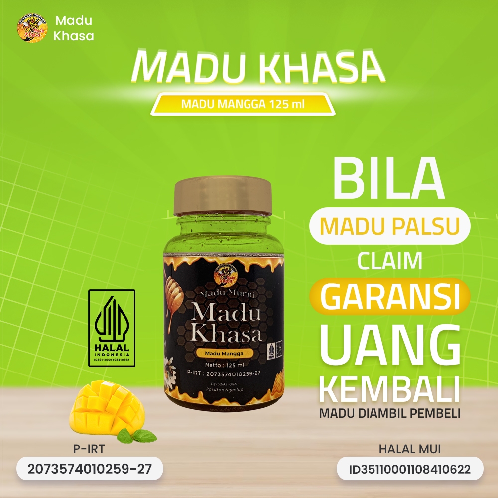 

Madu Mangga Premium | Madu Alami dengan Rasa Tropis – MADU KHASA 125 ML