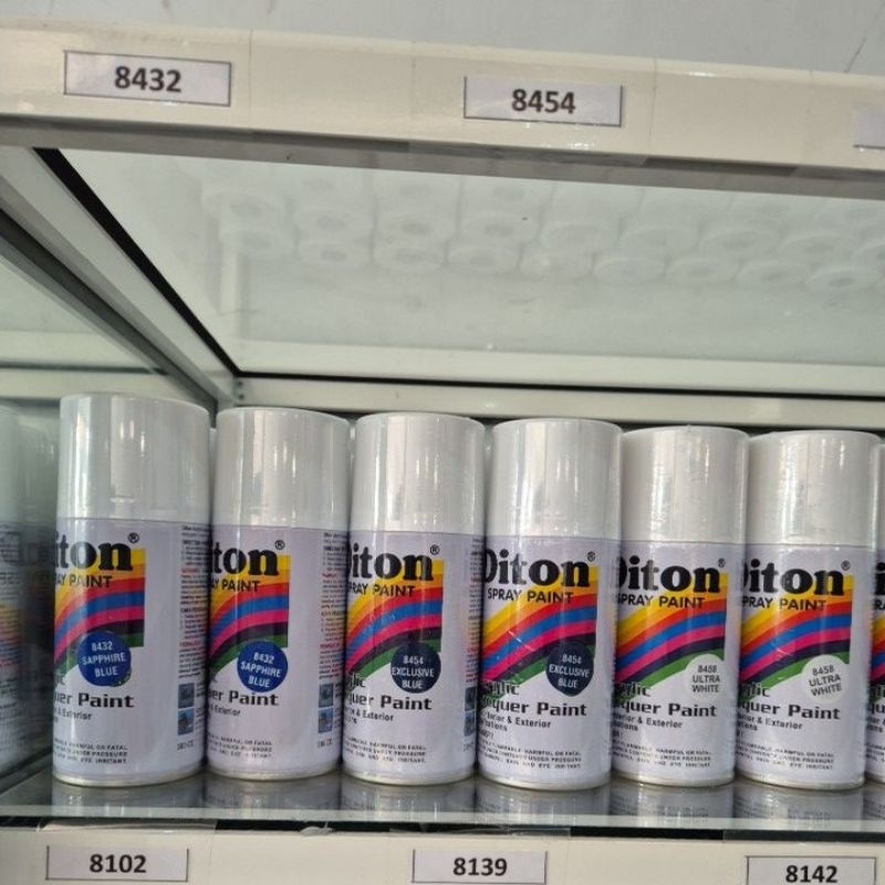 Cat Semprot Diton Pylox // 8432 / 8454 / 8458 / 8459 / 8460 / 8461 / 8502 / 8522 / 8773