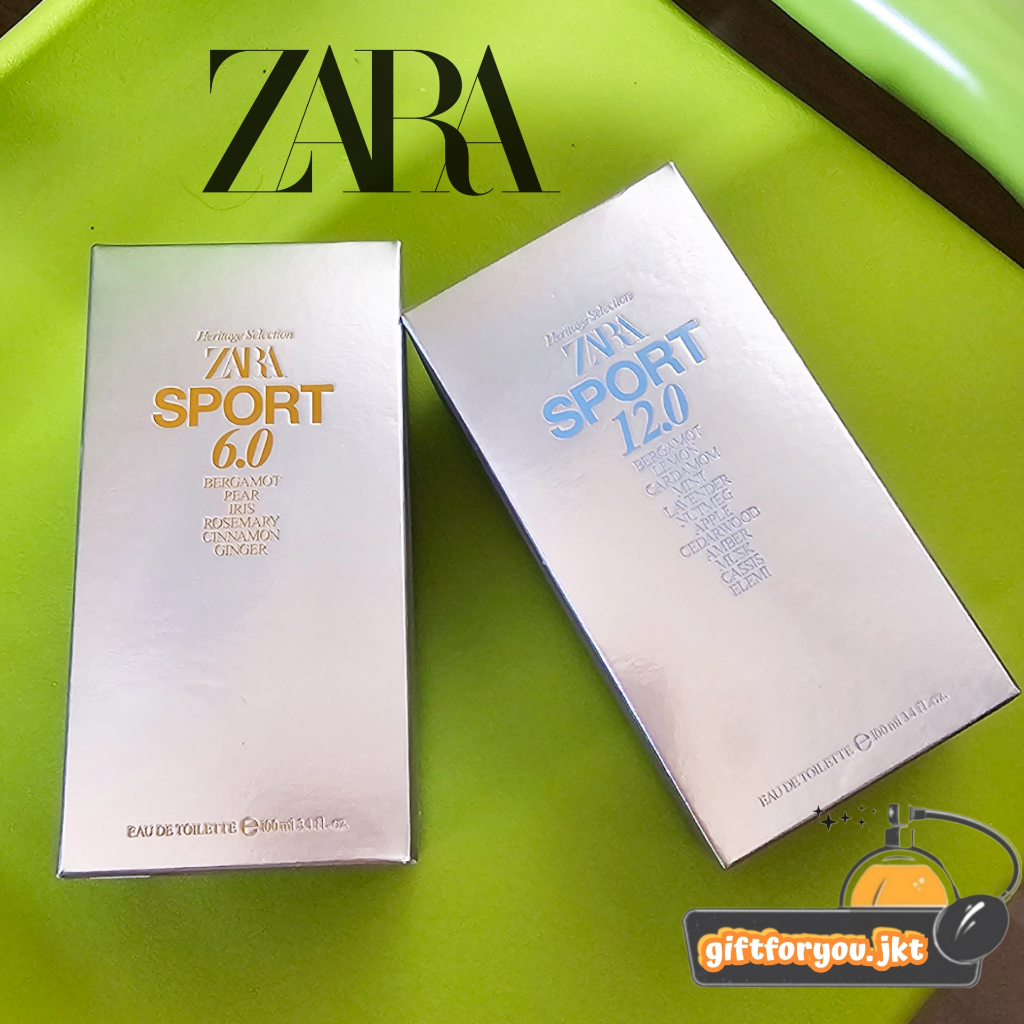 Parfum Zara Man Sport 12.0 6.0 8.0 EDT 100 ml Original Men Perfume Pria Laki Cowok Parfume
