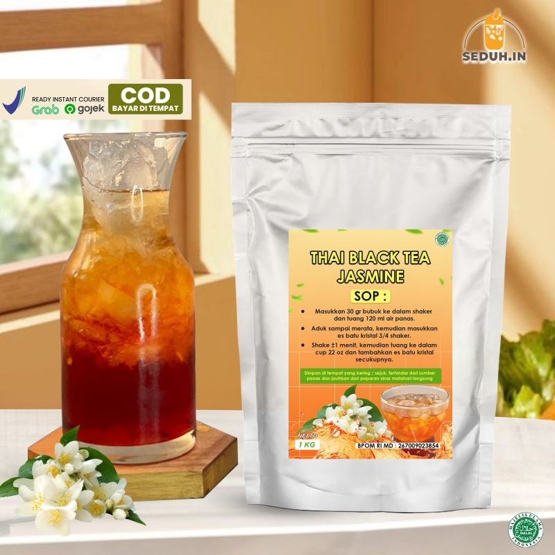 

RB BUBUK Thai Black Tea 1KG / LEMON Tea SELASIH BUBUK MINUMAN PREMIUM INSTAN