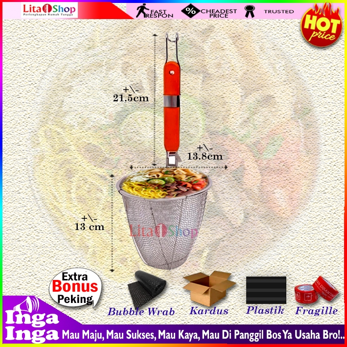 Saringan Serok Mie Ayam - Kocokan Mie Rebus Mie Kocok