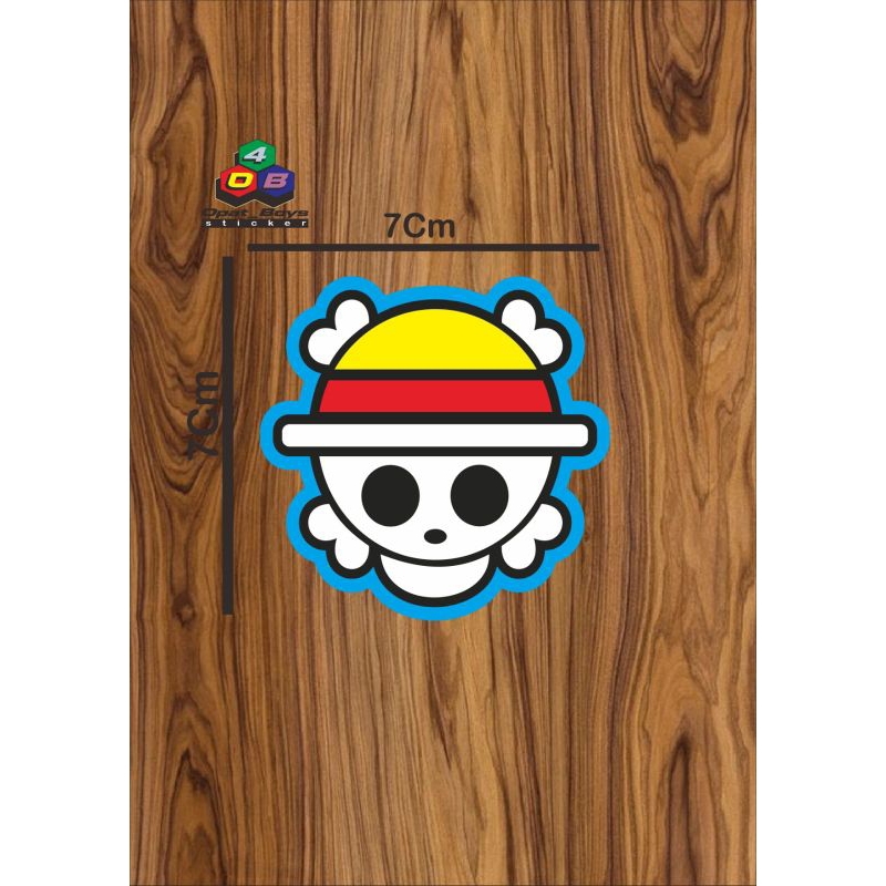 

stiker one piece STICKER ONE PIECE LOGO LUCU