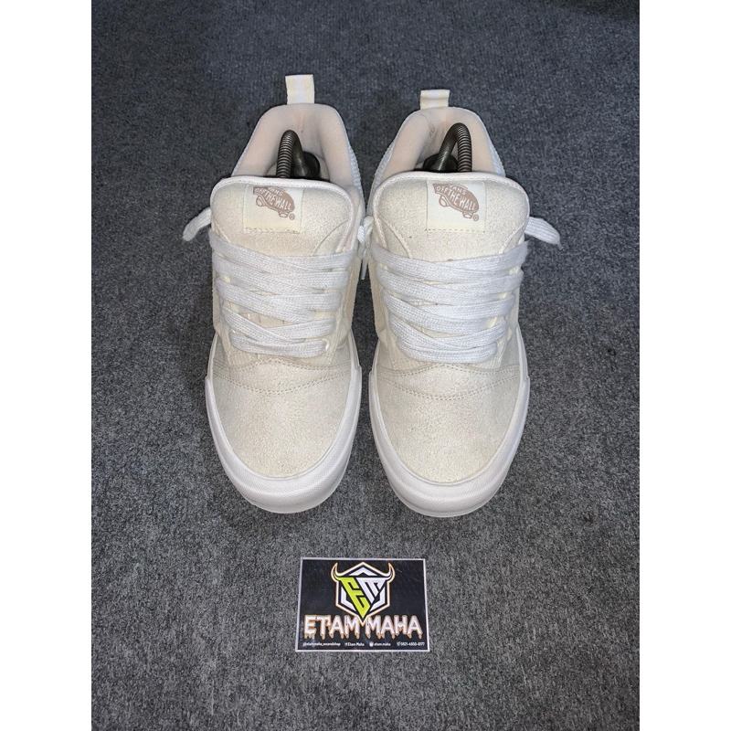 sepatu Vans KNU Skool 'MARSHMALLOW CREAM'