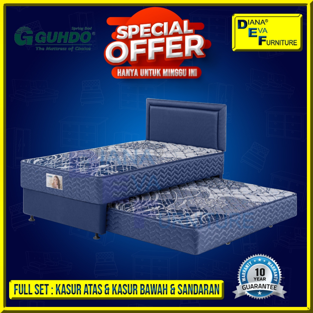 Guhdo 2in1 Standard Set Kasur Springbed