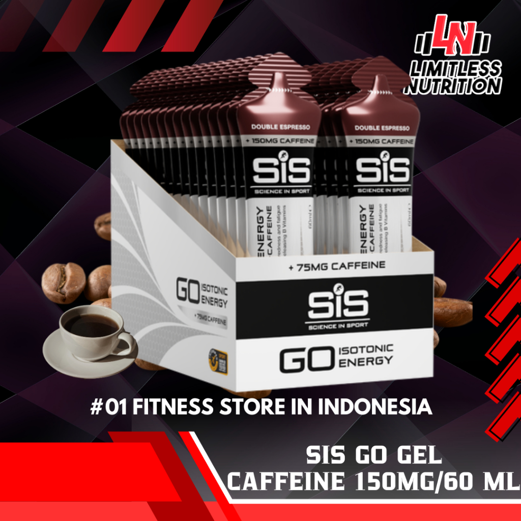 

SIS GO Isotonic Energy Gel + 150mg Caffeine 60ml gel - Double Espresso