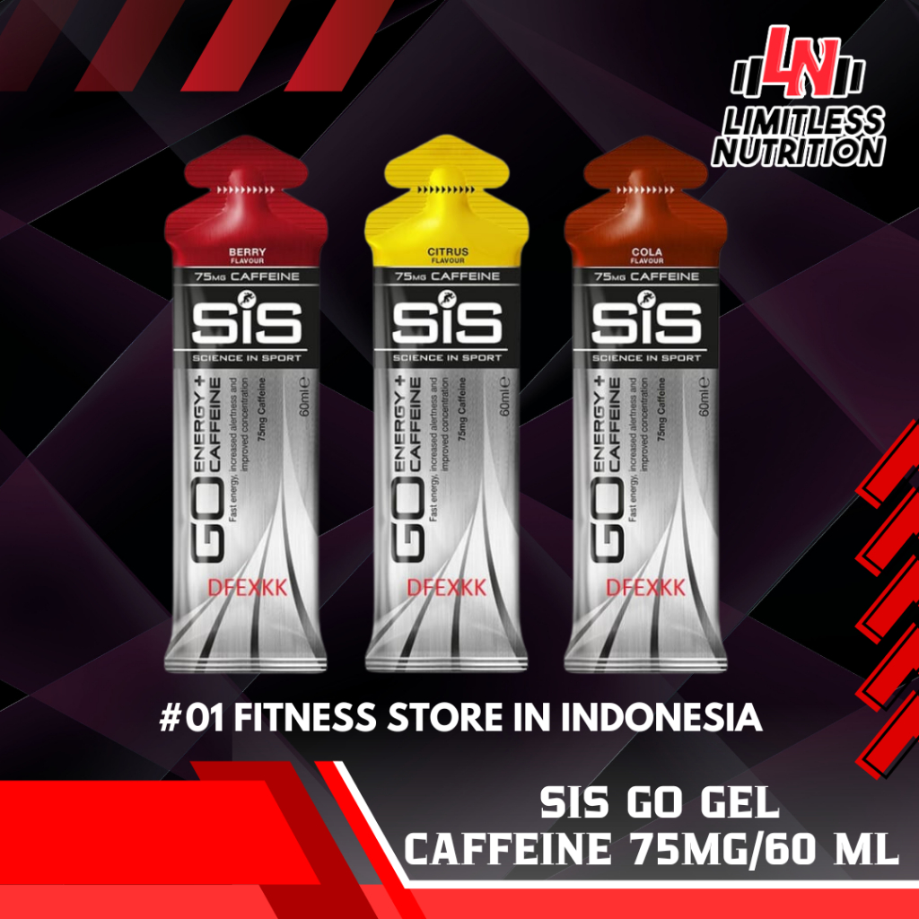 

SIS GO Isotonic Energy Gel + 75mg Caffeine 60ml gel - Berry