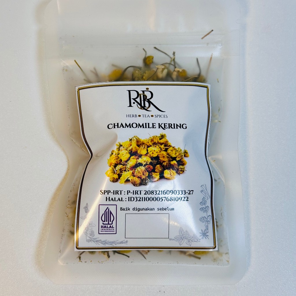 

Bunga Chamomile Kering - 50 Gram - RBR Official