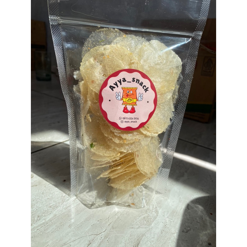 

keripik kaca original