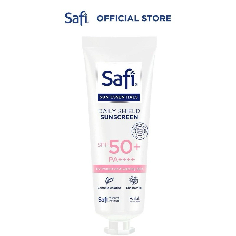 SAFI Sun Essentials Daily Shield Sunscreen SPF 50+ PA++++ / safi sunscreen spf 50
