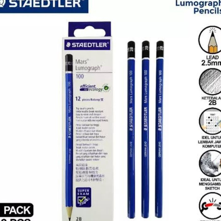 

KESEMPATAN EMAS Pensil 2B Staedtler Computer 1pak12pcs