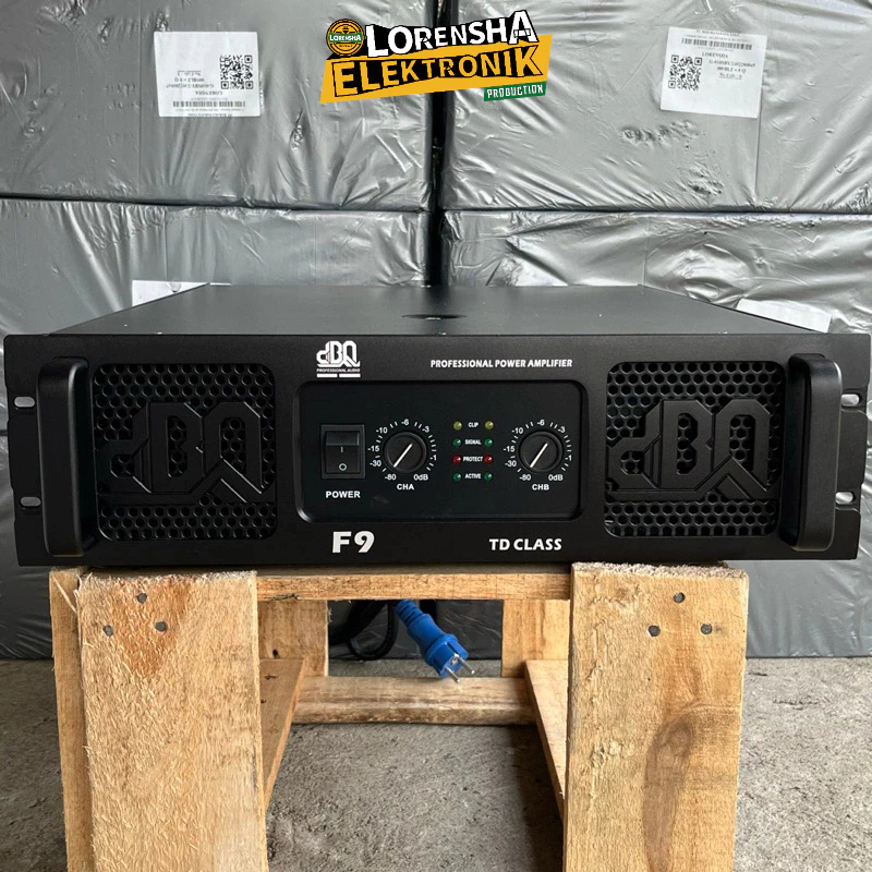 Power Amplifier DBQ F9 Original Power Class TD