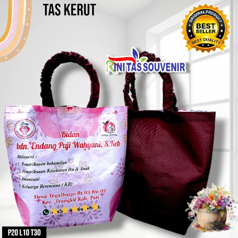 

Tas Bidan Pegangan Kerut Tas Souvenir Bidan Tas Partus Bidan Tas Bidan Grosir