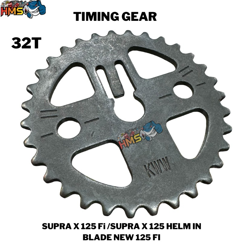 GIR GIGI SENTRIK SUPRA 125 FI SUPRA X 125 HELM IN BLADE NEW 125 FI THAILAND TIMING GEAR SUPRA 125 FI