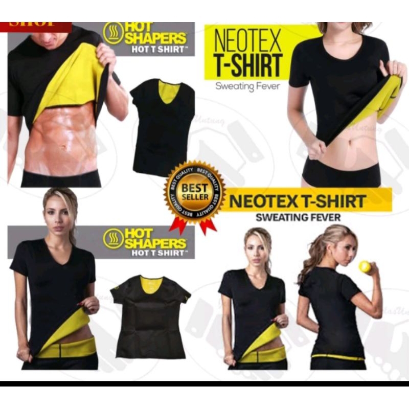 HOT SHAPERS Baju Sauna Pelangsing Hot Shapers Pengecil Perut