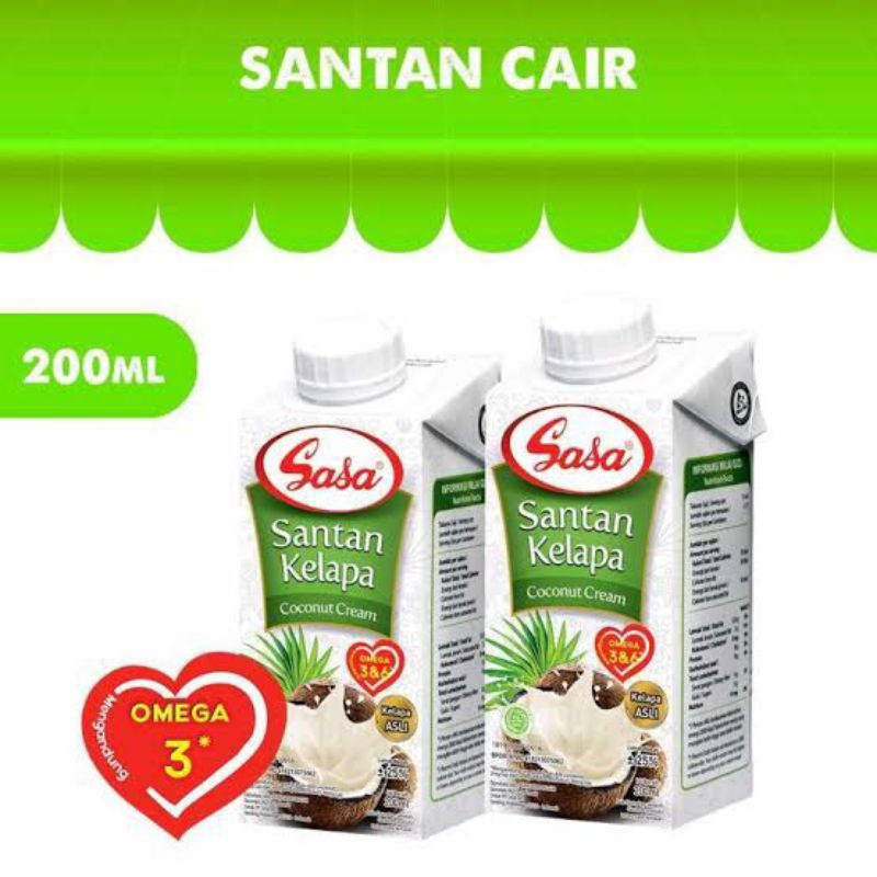 

Sasa Santan Cair 200 ml