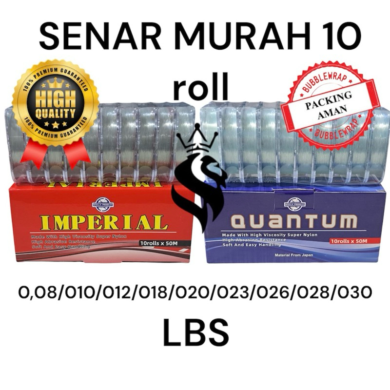 senar murah senar stella senar IMPERIAL QUANTUM senar murah senar grosir senar pancing senar quantum