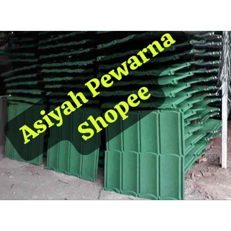 

Iron Oxide, Pigment , Verf. Oker *RuVa* Green- 25 kg/zak.(bisa COD tapi "Saran Pilihlah jasa Kargo"). terimakasih.