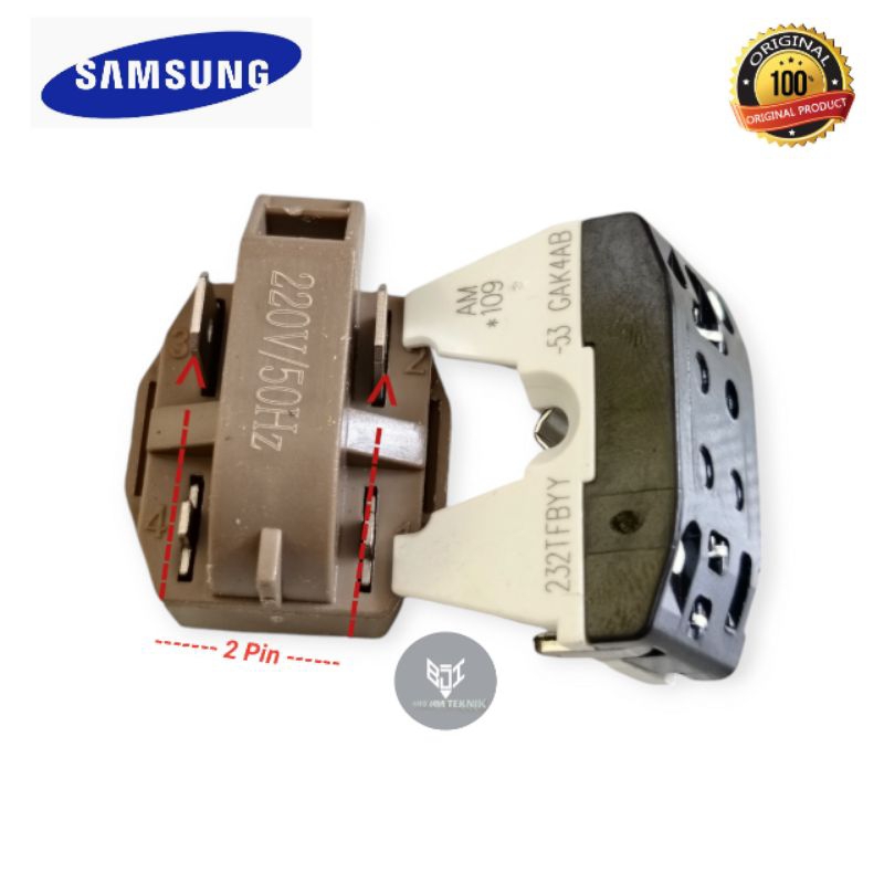 RELAY - Rilay PTC OVERLOAD Kulkas 2 Pintu SAMSUNG Original