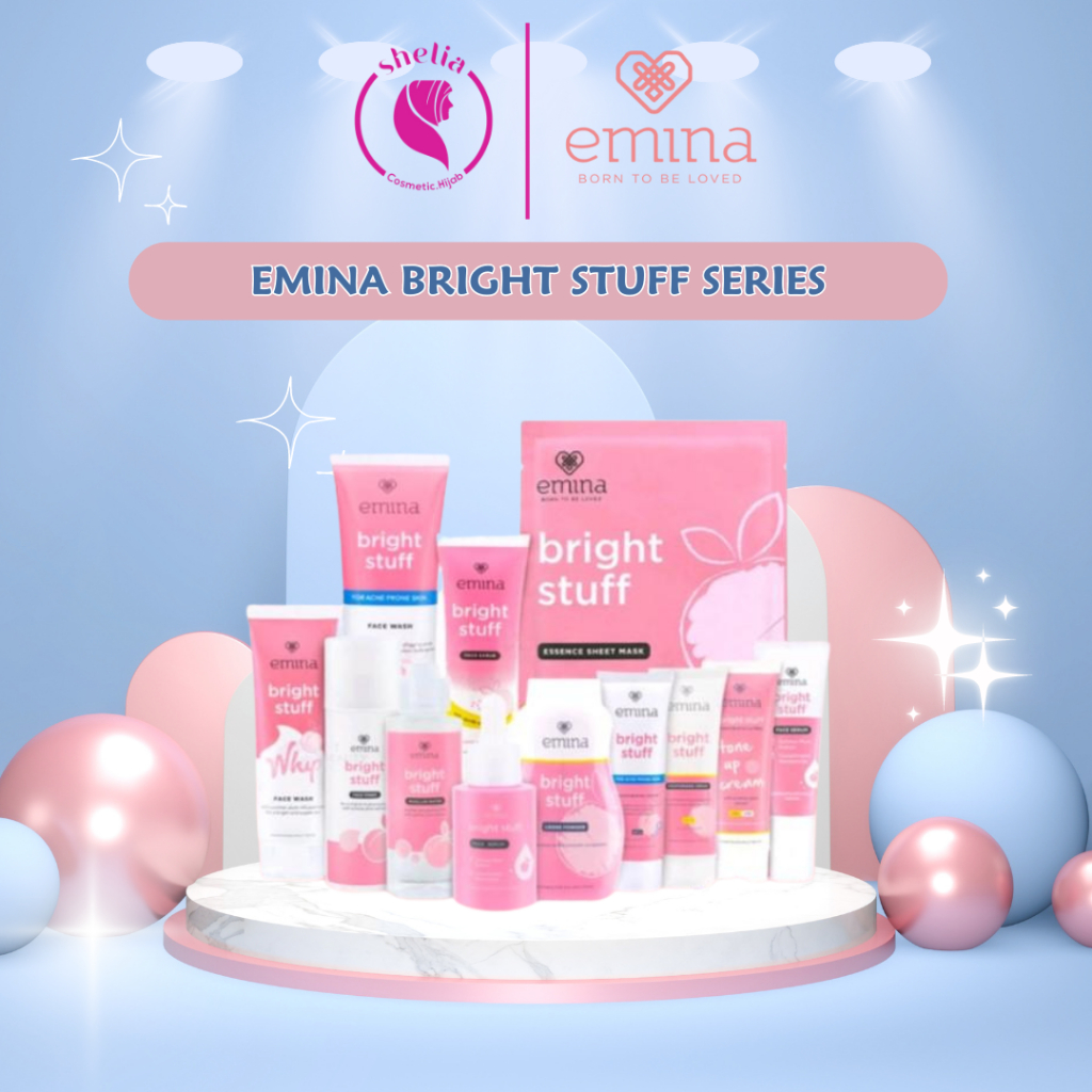 ❤️SHELIA❤️ Emina Bright Stuff series (satuan)