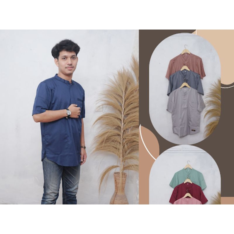 KOKO KURTA TERBARU LENGAN PENDEK BAHAN TOYOBO FODU