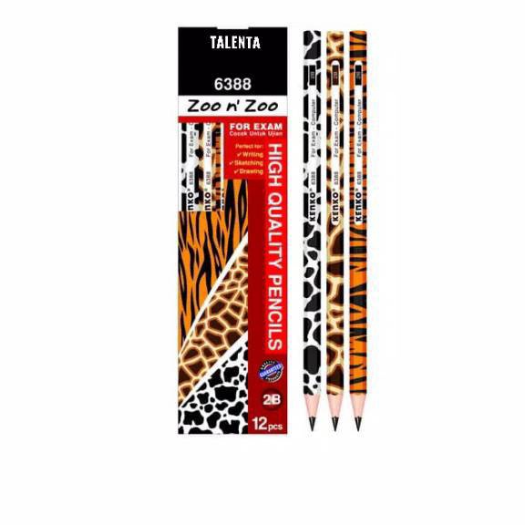 

HANYA DISINI Pensil Pencil KENKO 2B 6388 Grosir 1 Lusin
