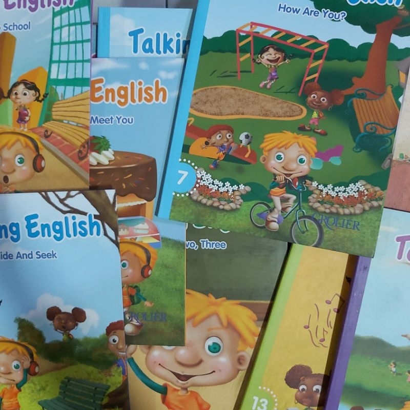 Buku Original ● Talking English ■ GROLIER