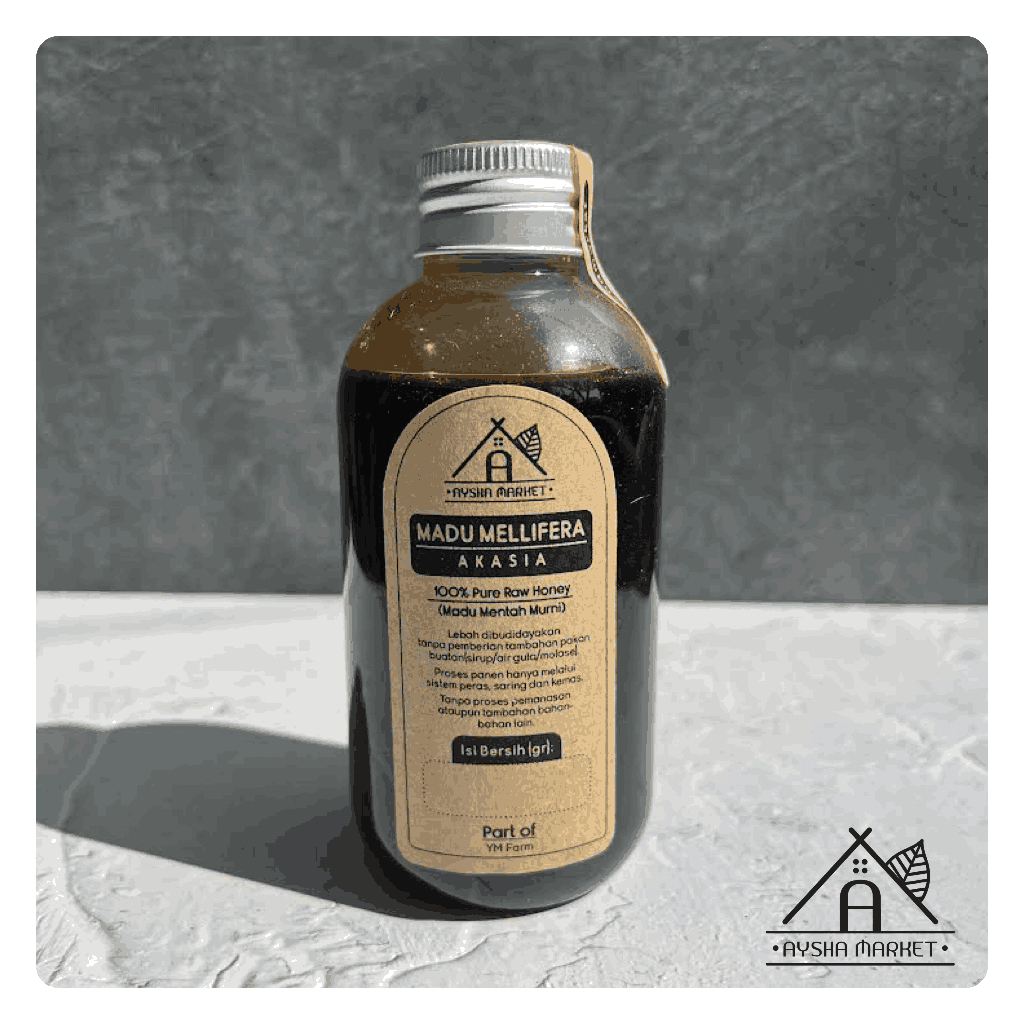 

Madu Murni Akasia 180 gram raw honey asli tanpa pemrosesan