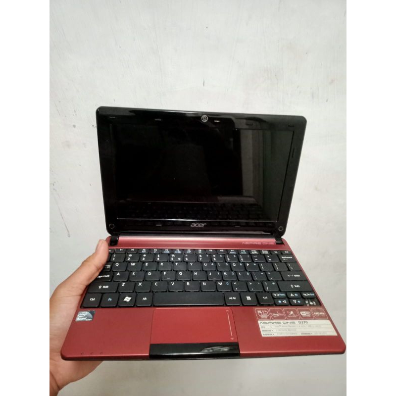 Acer aspire one d270 matot