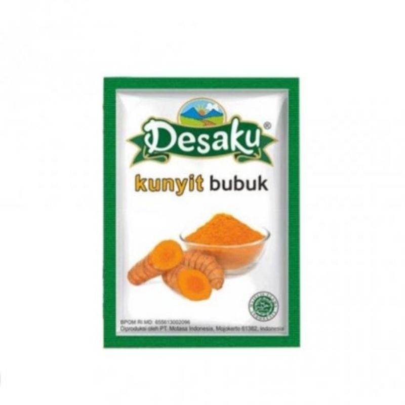 

Desaku ketumbar bubuk dan kunyit