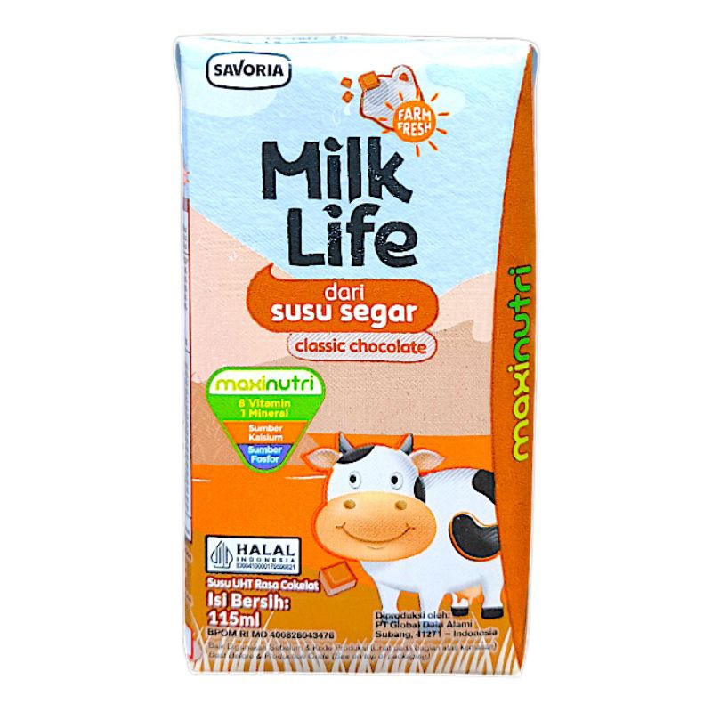 

DA Susu UHT MILK LIFE 115 ml 1 DUS Milklife Susu