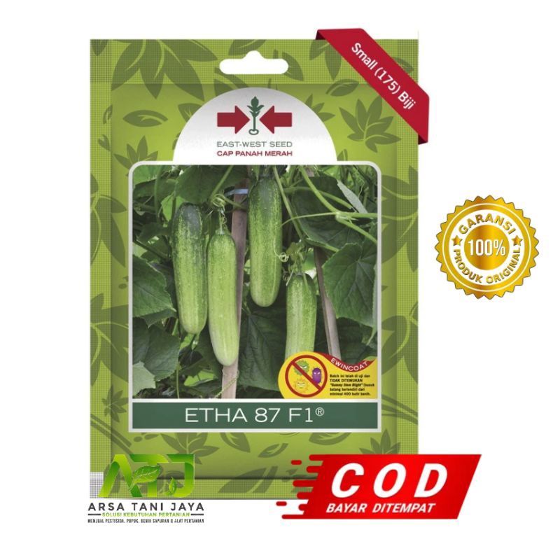 Benih Timun Etha 87 F1 175Butir - Cap Panah Merah