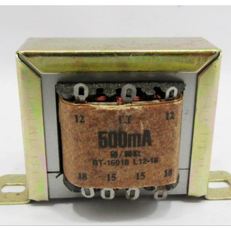 TRAFO,BIG,0.5 A,CT 12 - 18 V trafo big murni
